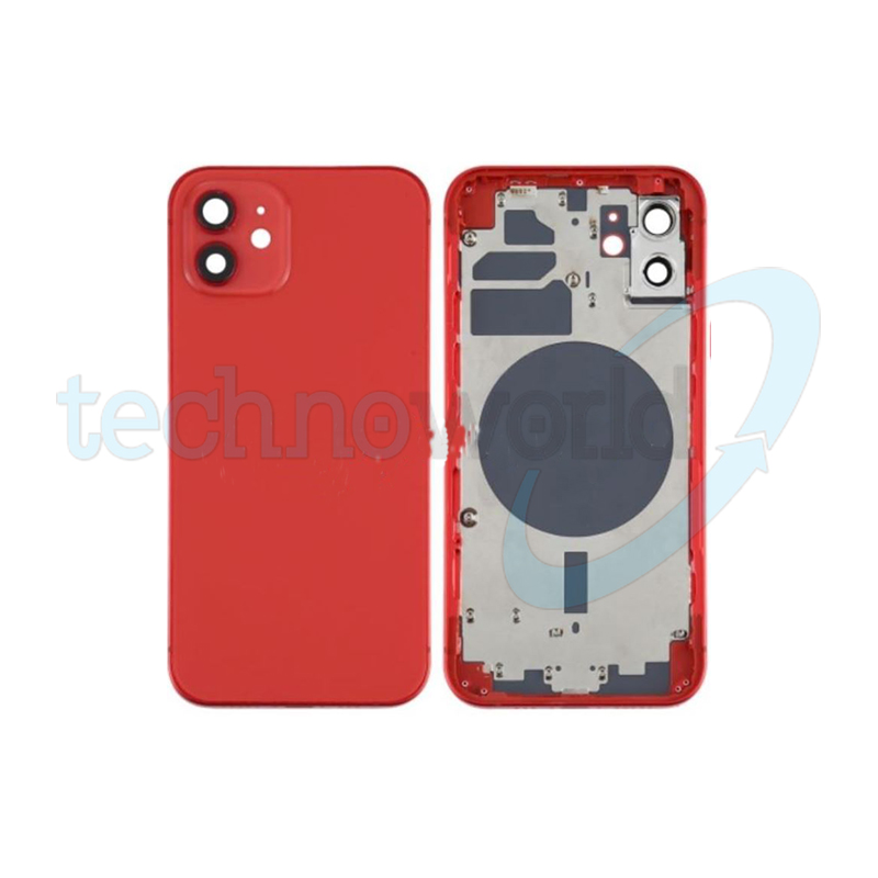Scocca Posteriore iPhone 12 Rosso