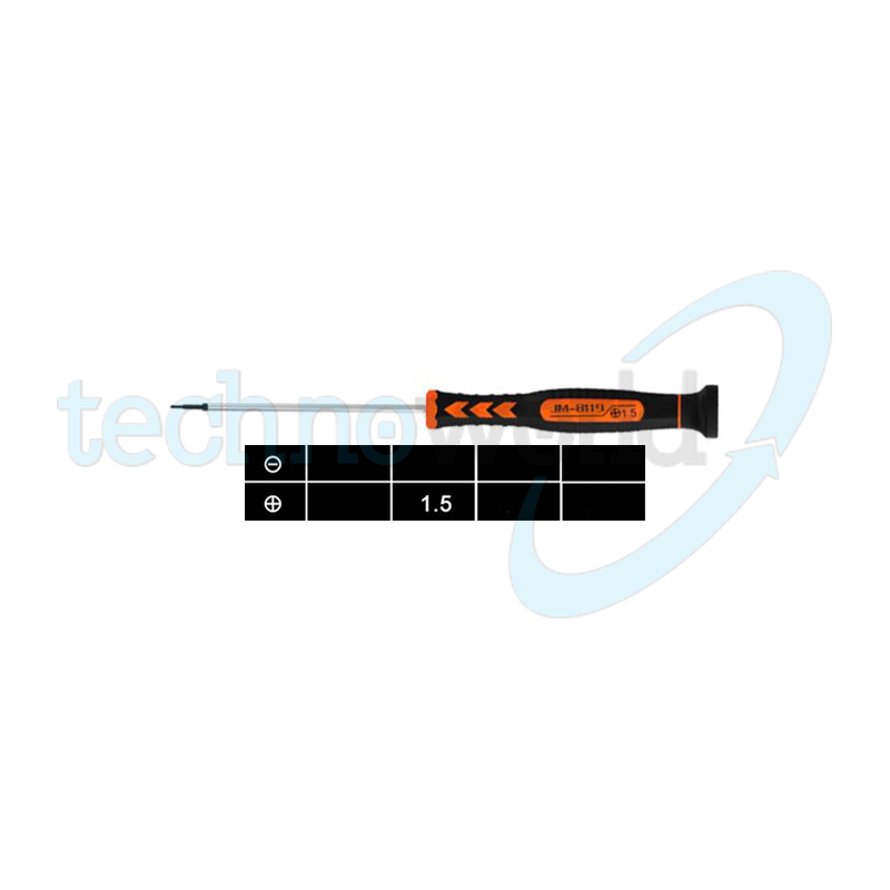 Cacciavite Professionale Jakemy JM-8119 Punta A Croce 1.5