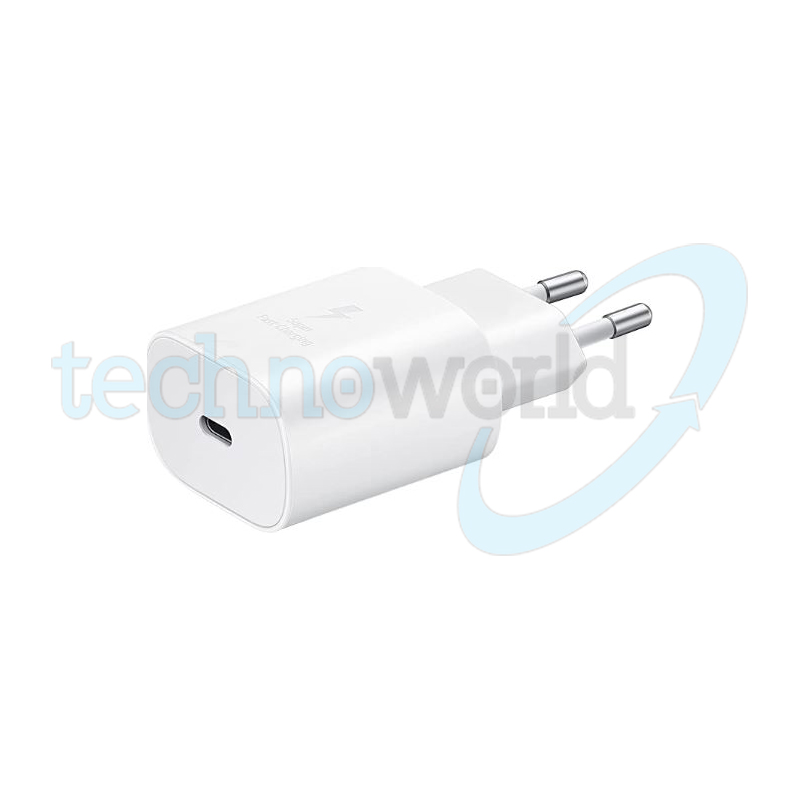 Caricabatterie Samsung EP-TA800 Bianco 25W USB-C - (Bulk)