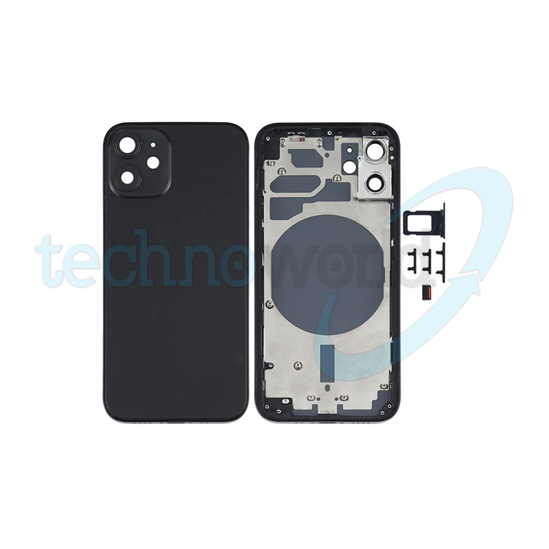 Scocca Posteriore iPhone 12 Mini Nero