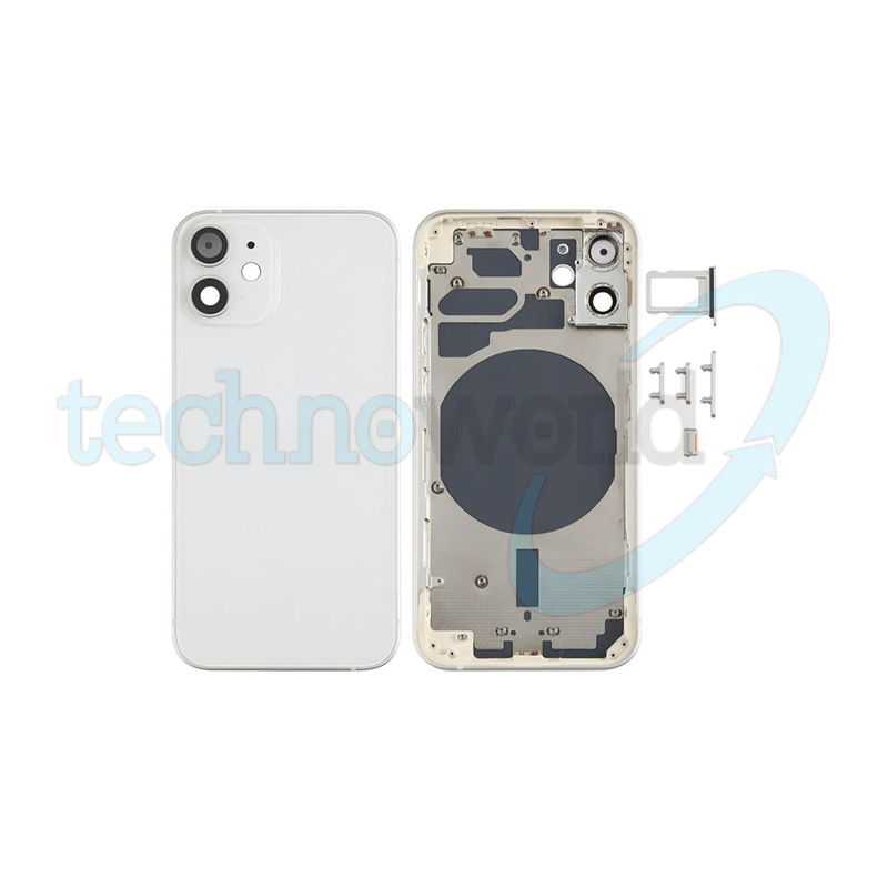 Scocca Posteriore iPhone 12 Mini Bianco