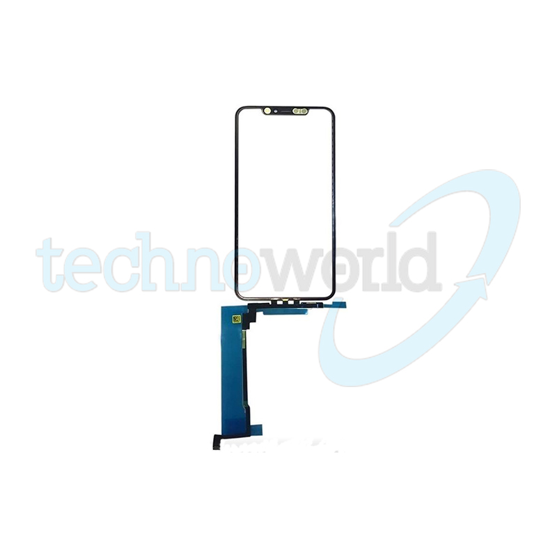 Vetro Display iPhone 11 Pro Nero con Touch "long cable"  + Oca