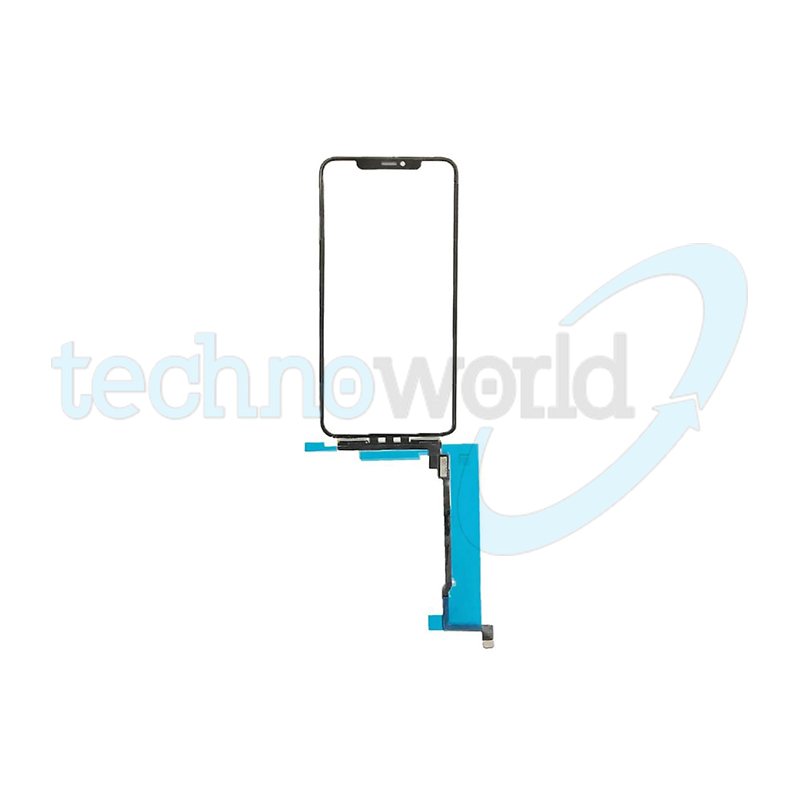 Vetro Display iPhone 11 Pro Max Nero con Touch "long cable" + Oca