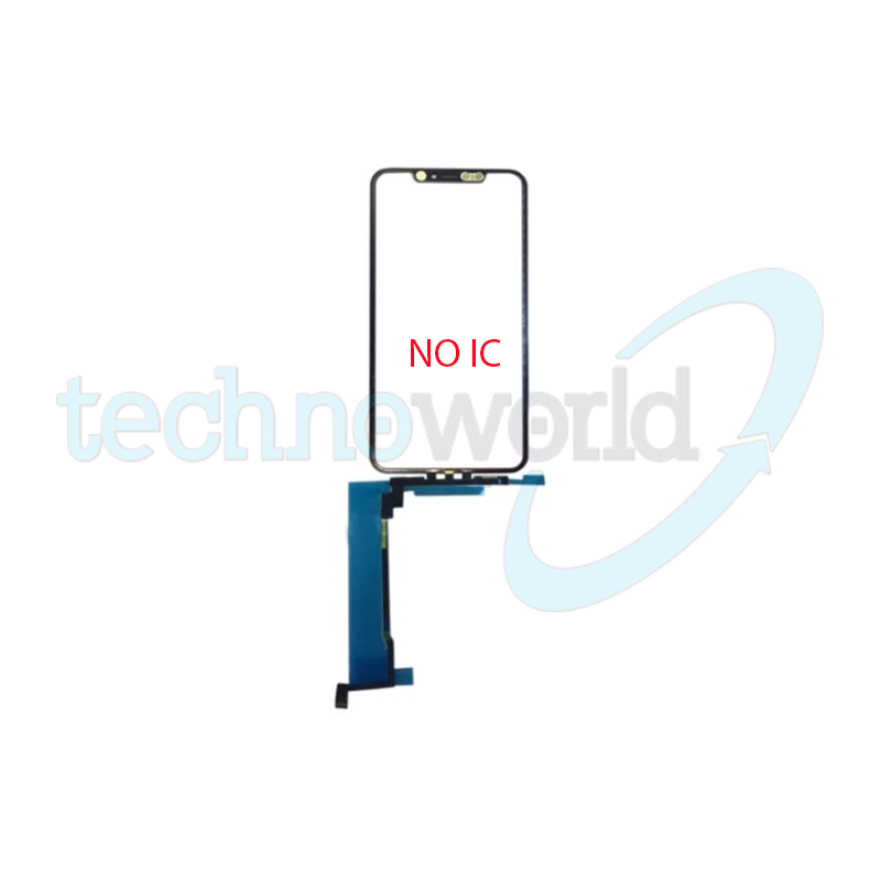 Vetro Display iPhone 11 Pro Nero con Touch "long cable" + Oca ( No IC)