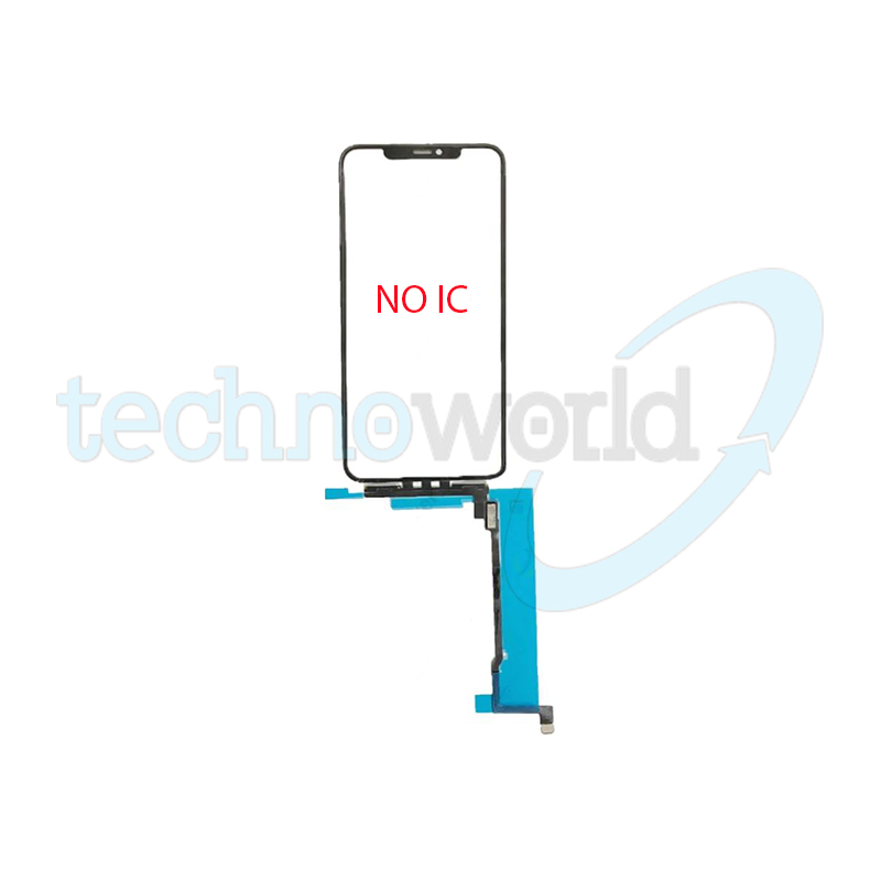 Vetro Display iPhone 11 Pro Max Nero con Touch "long cable" + Oca ( No IC)