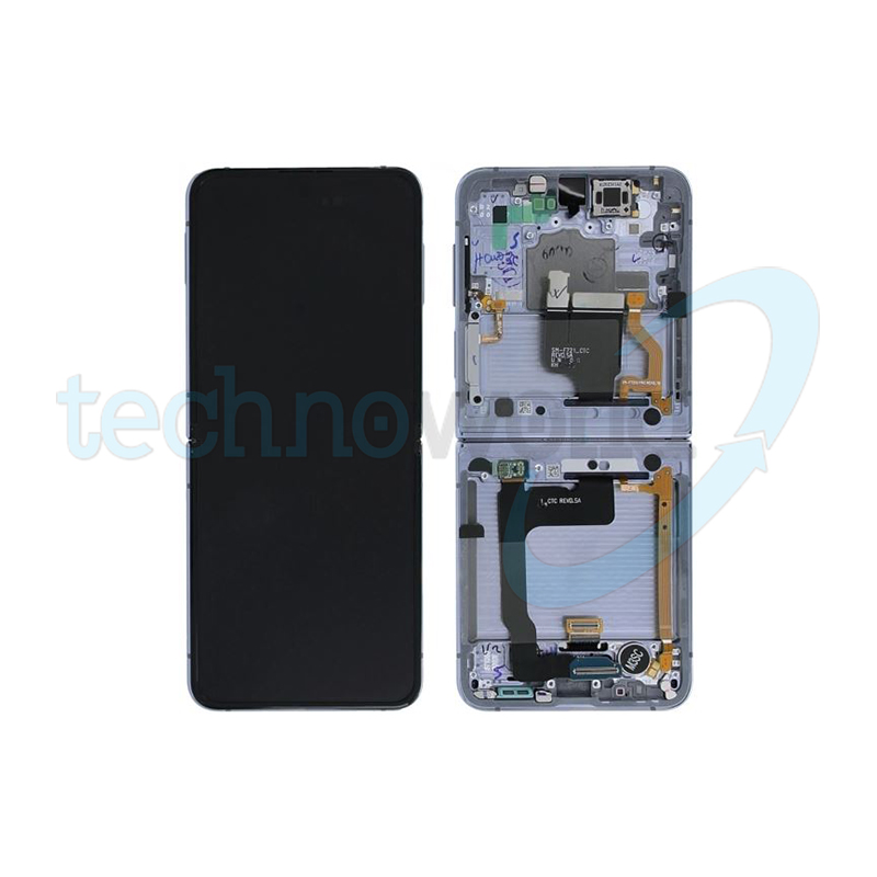 Display Ori. Samsung Z Flip 4 5G F721 Blu con Frame