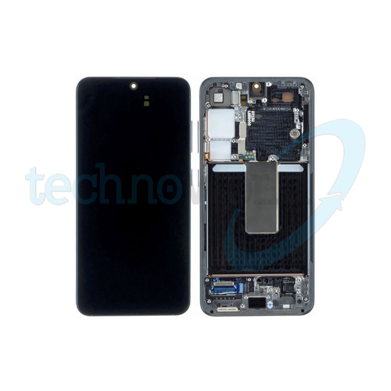 Display Ori. Samsung S23 S911 Nero con Frame