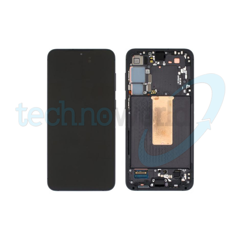 Display Ori. Samsung S23 Plus S916 Nero con Frame