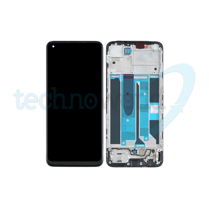 Display Realme 8 Nero Con Frame