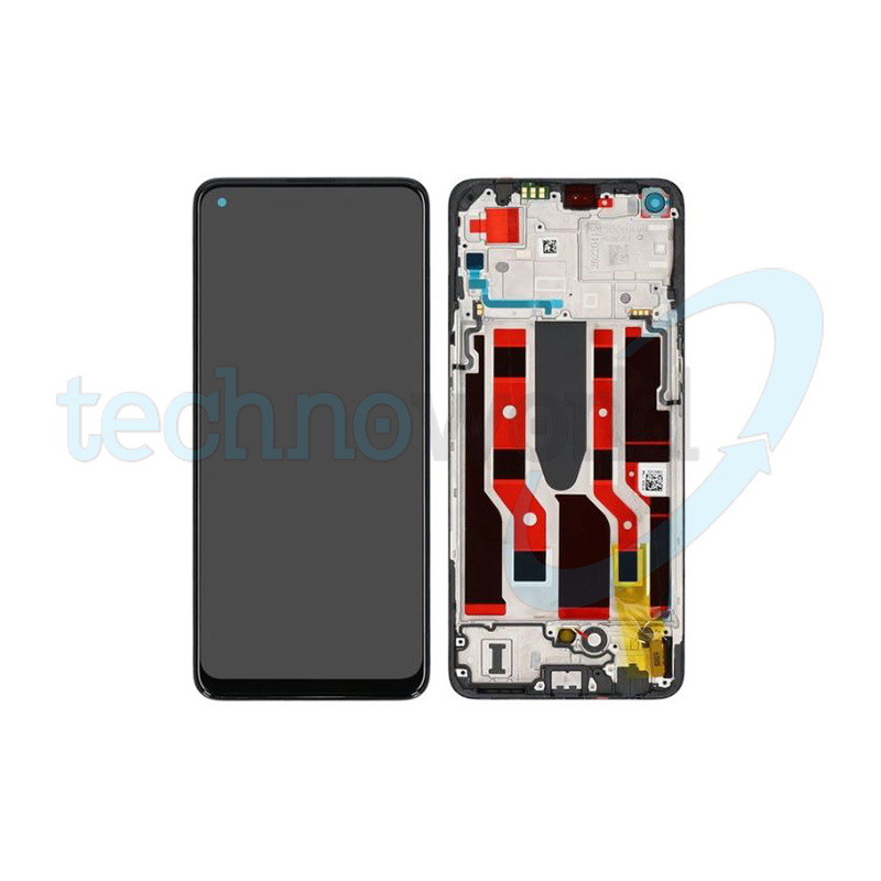 Display Oppo Reno8 Lite 5G Nero con Frame