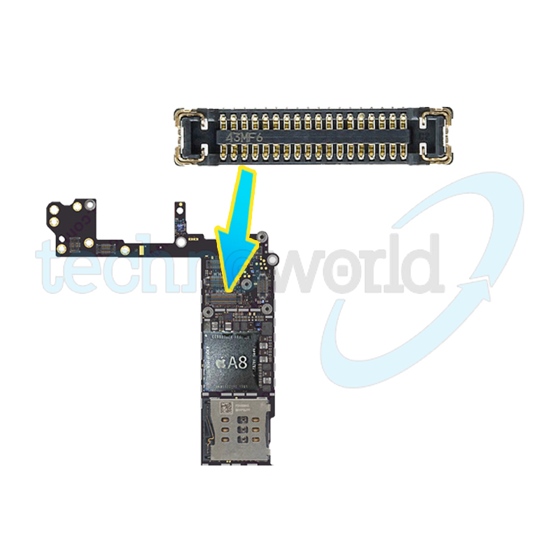 FPC Connettore Camera Anteriore per iPhone 6/ 6 Plus