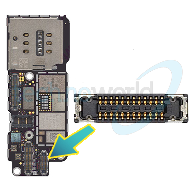 FPC Connettore per Flat Tasto Home iPhone 7/ 8