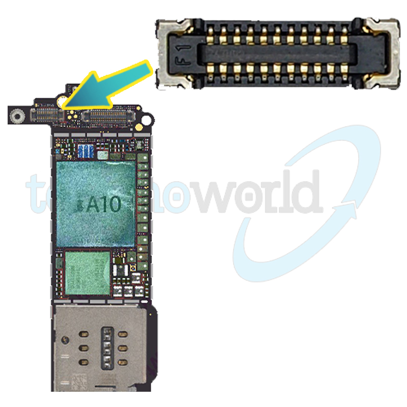 FPC Connettore Camera Anteriore per iPhone 7/7 Plus