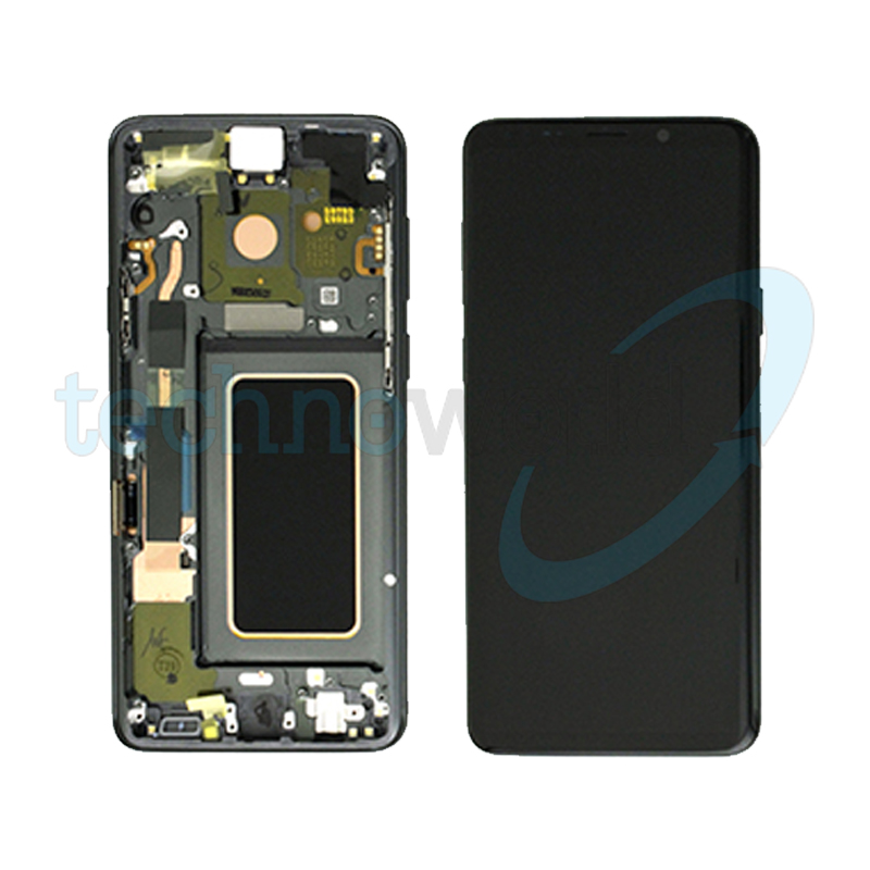 Display Ori. Samsung S9 Plus G965 Titanium Gray con Frame