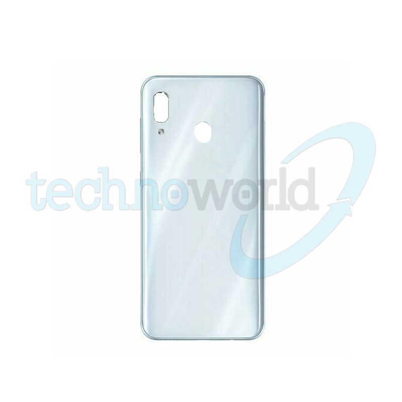 Copribatteria Samsung A30 Bianco