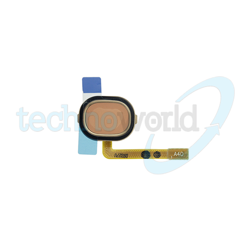 Flat Fingerprint / Lettore Impronta Samsung A40 Arancione