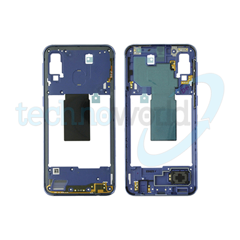 Telaio Posteriore Samsung A40 Blu