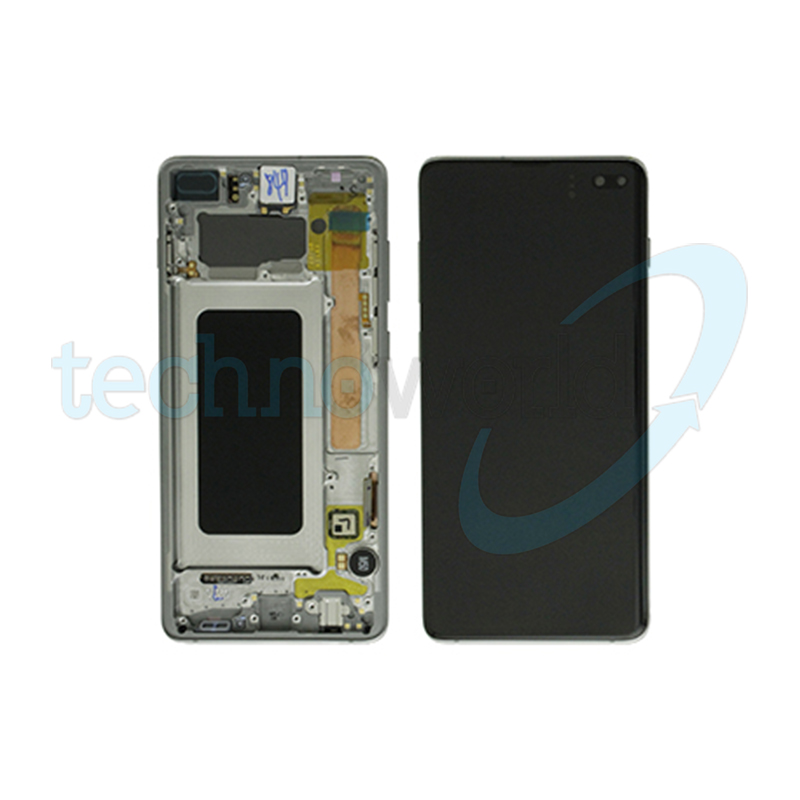 Display Ori. Samsung S10 Plus G975 Nero con Frame