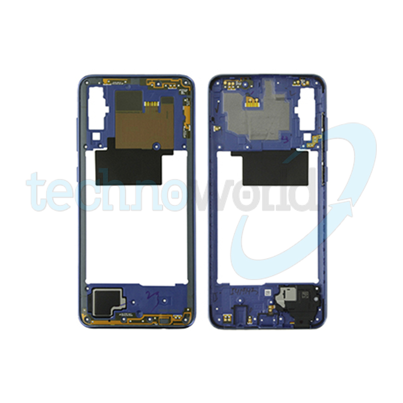 Telaio Posteriore Samsung A70 Blu