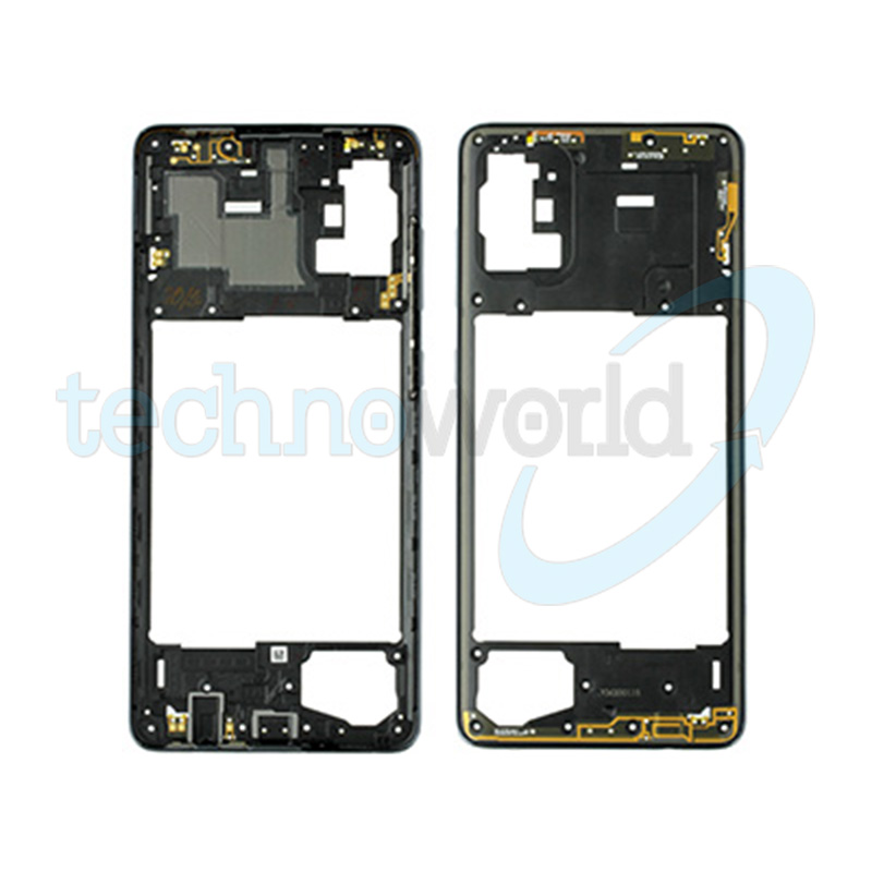 Telaio Posteriore Samsung A71 Nero