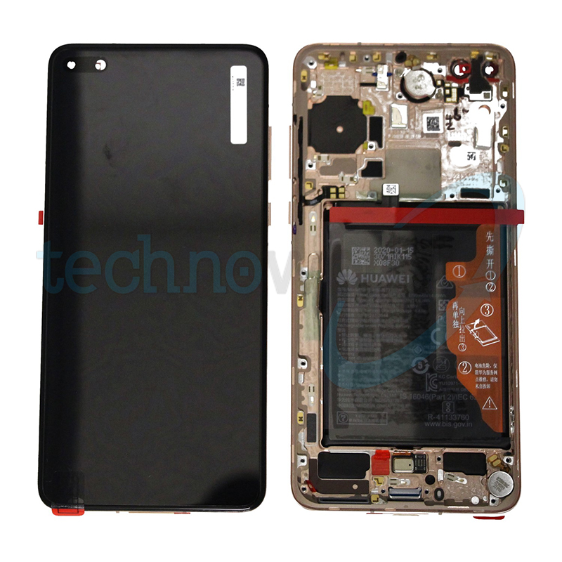 Display Ori. Huawei P40 Gold con Frame