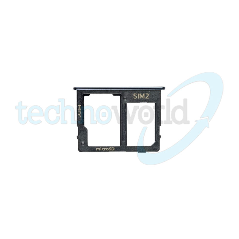 Porta Sim/microSD Samsung J6 2018 Nero