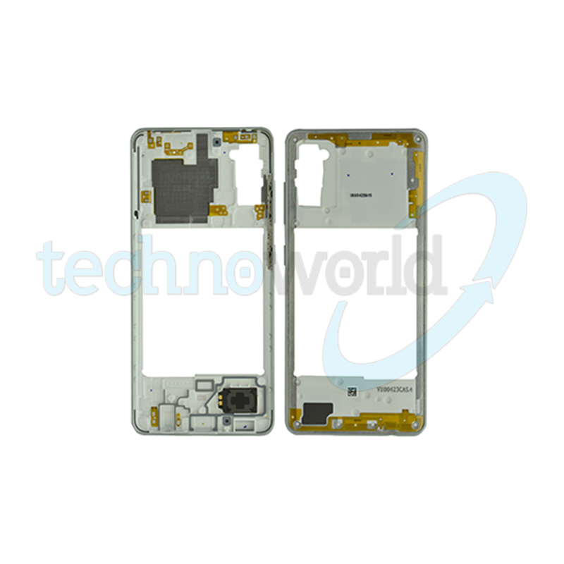 Telaio Posteriore Samsung A41 Bianco