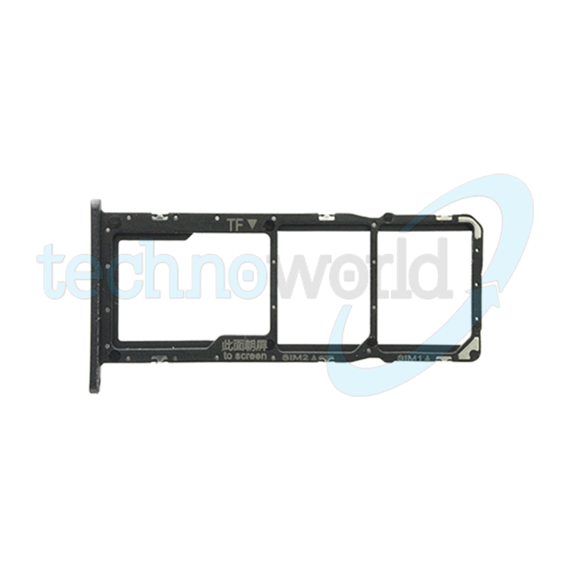Porta Sim/microSD Huawei Y7 2019 Nero