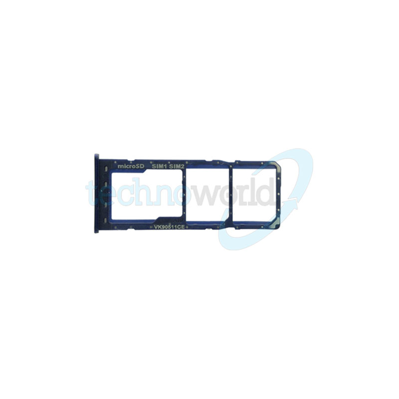 Porta Sim/microSD Samsung A10 Blu