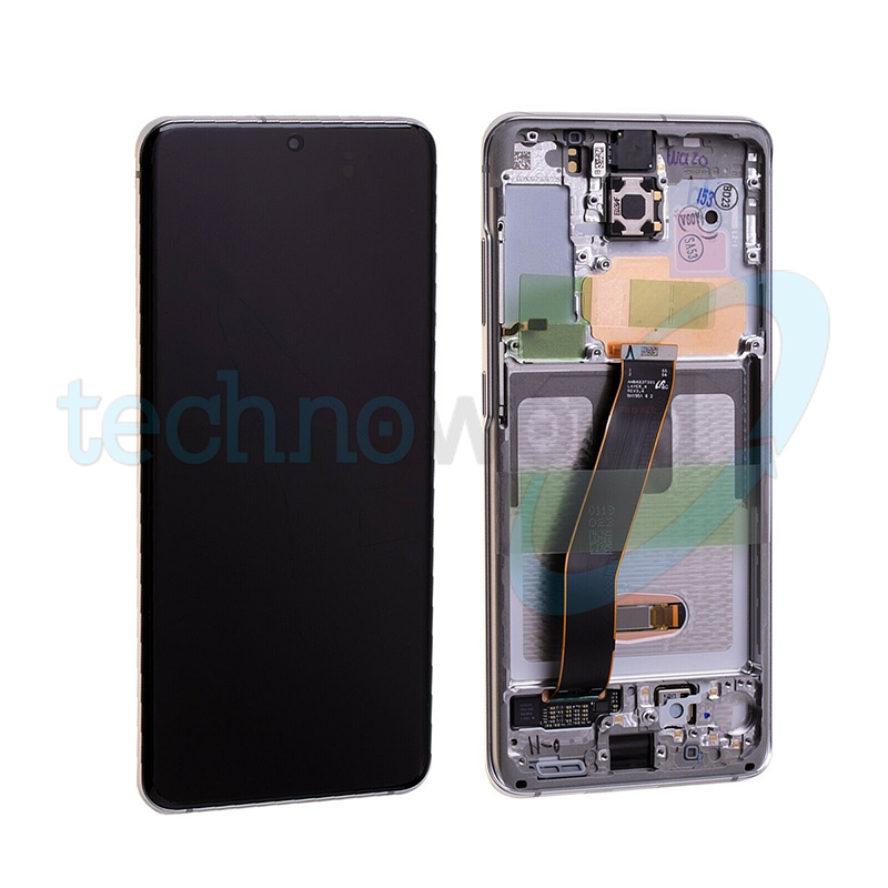 Display Ori. Samsung S20 G980 Bianco con Frame