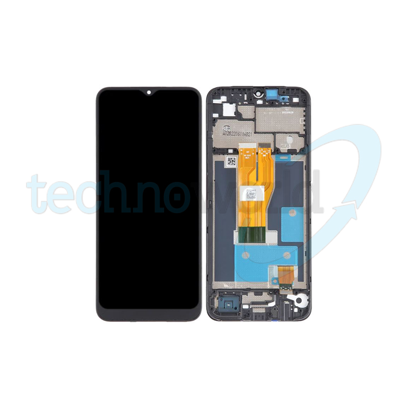 Display Realme C30 Nero Con Frame