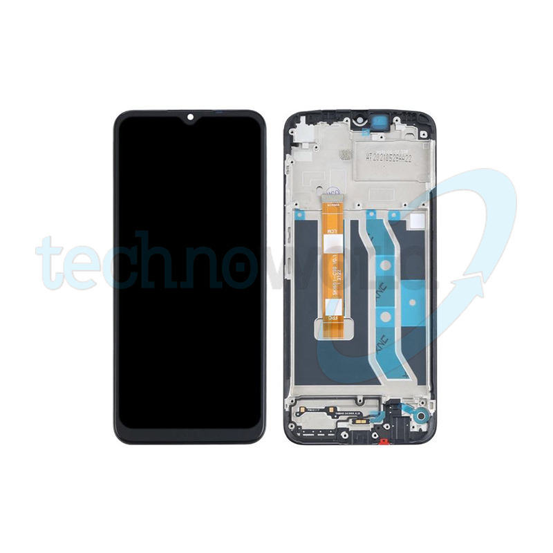 Display Realme C21Y Nero Con Frame