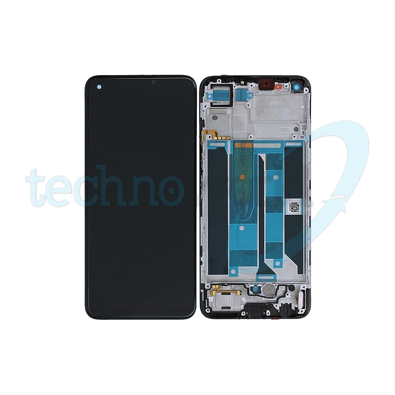 Display Ori. Realme 8 Nero con Frame