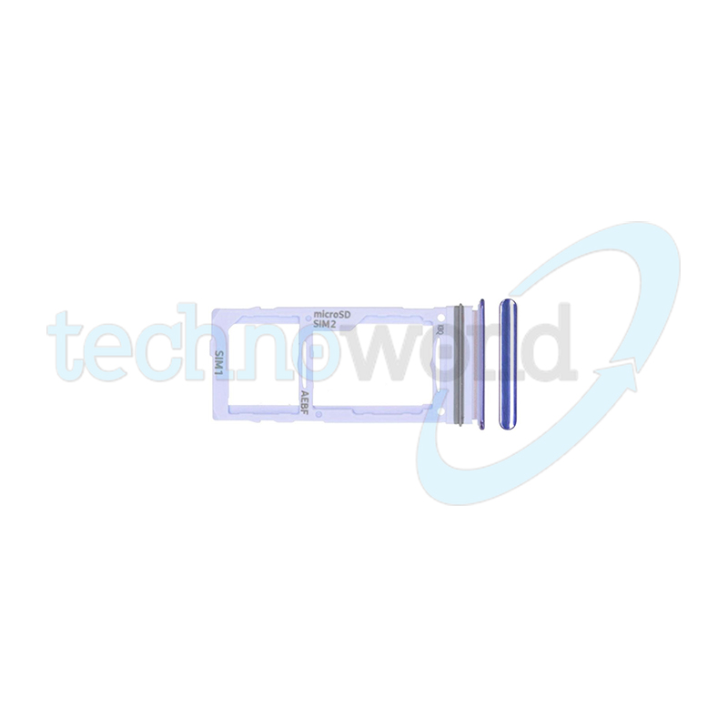Porta Sim Card Samsung A52 per vers. Viola