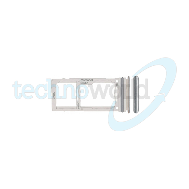 Porta Sim Card Samsung A52 per vers. Bianco