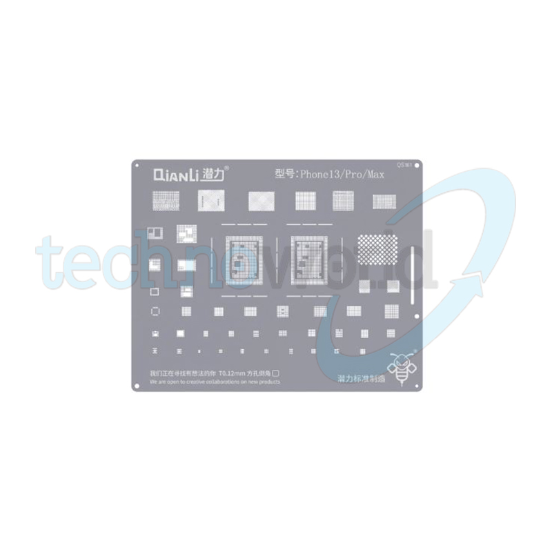 QianLi Stencil QS161 Per iPhone 13 - 13 Pro - 13 Pro Max -13 Mini