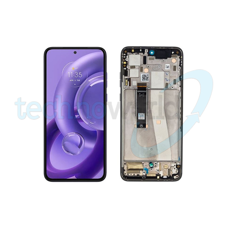 Display Ori. Moto Edge 30 Neo Nero con Frame