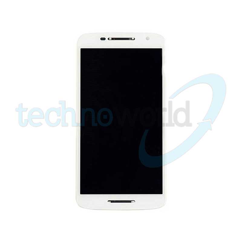 Display Moto X Play Bianco con Frame