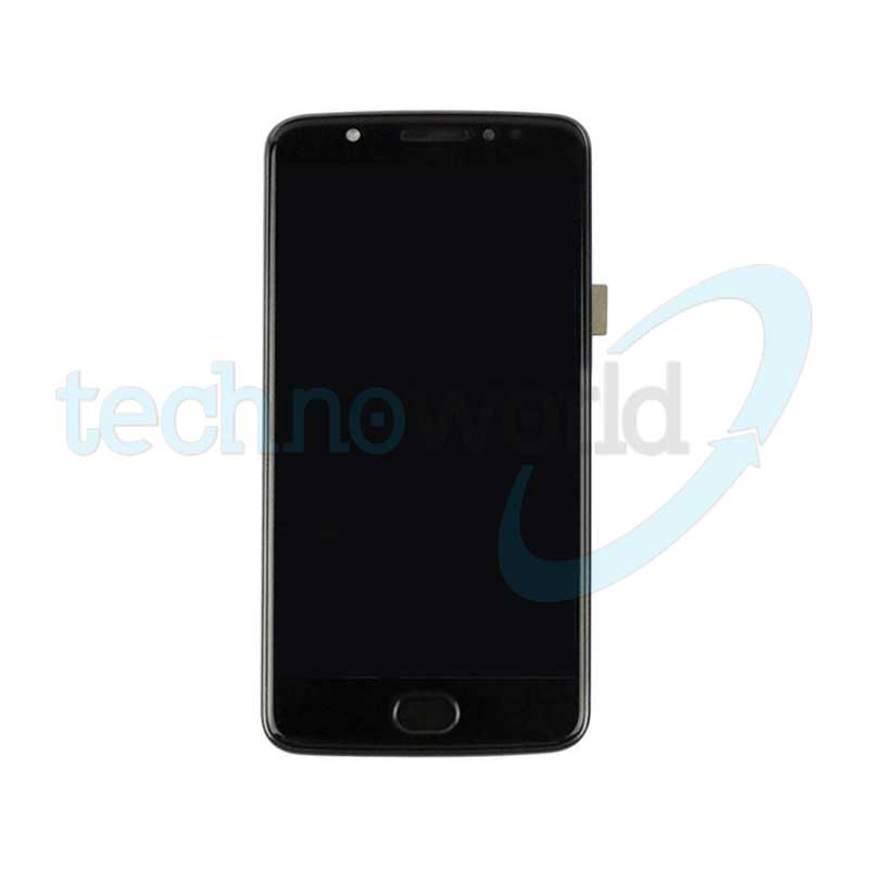 Display Moto E4 Nero con Frame