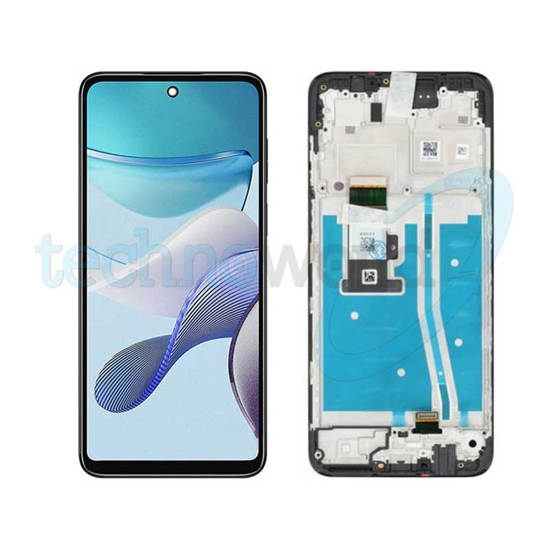 Display Moto G53 Nero con Frame