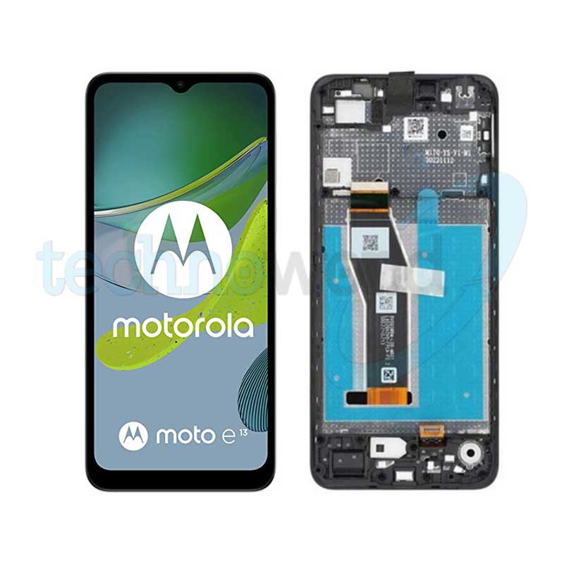 Display Moto E13 Nero con Frame