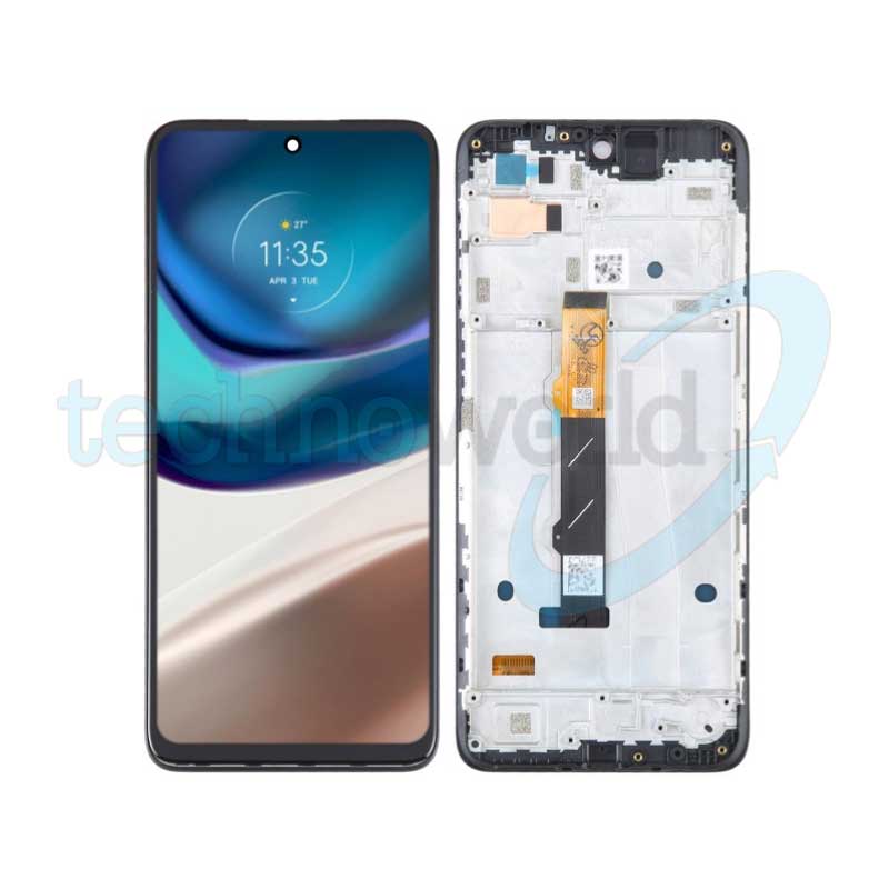 Display Moto G42 Nero con Frame