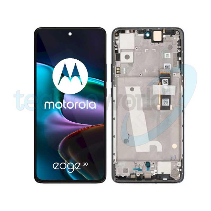 Display Moto Edge 30 Nero con Frame