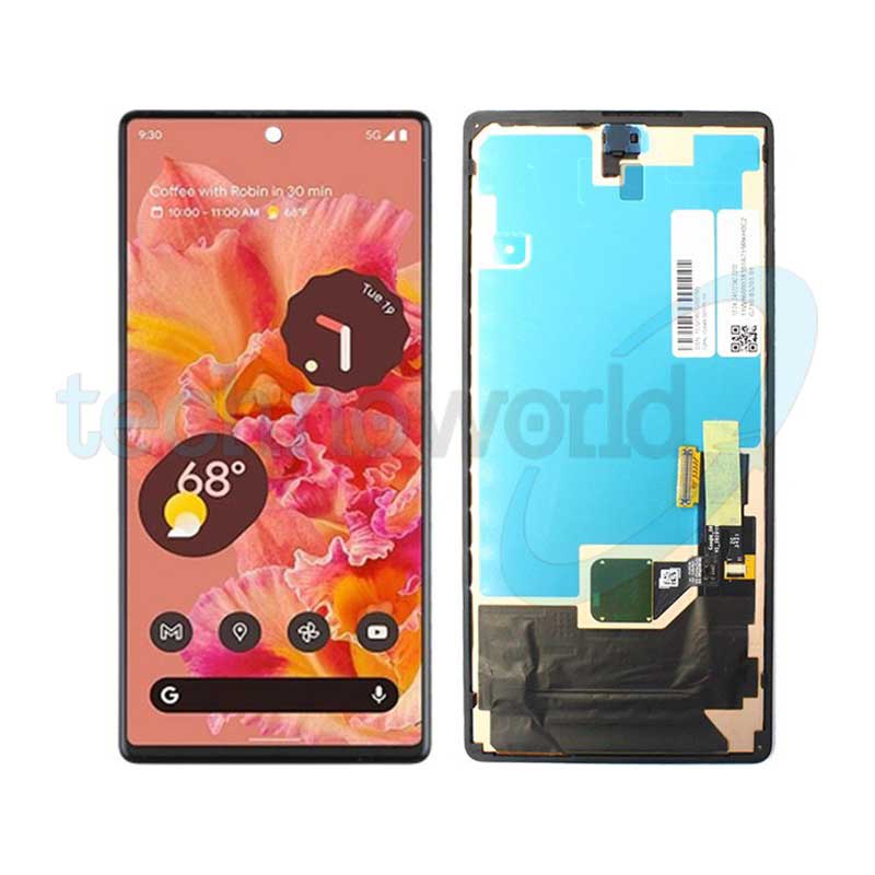 Display Ori. Google Pixel 6 Nero con Frame