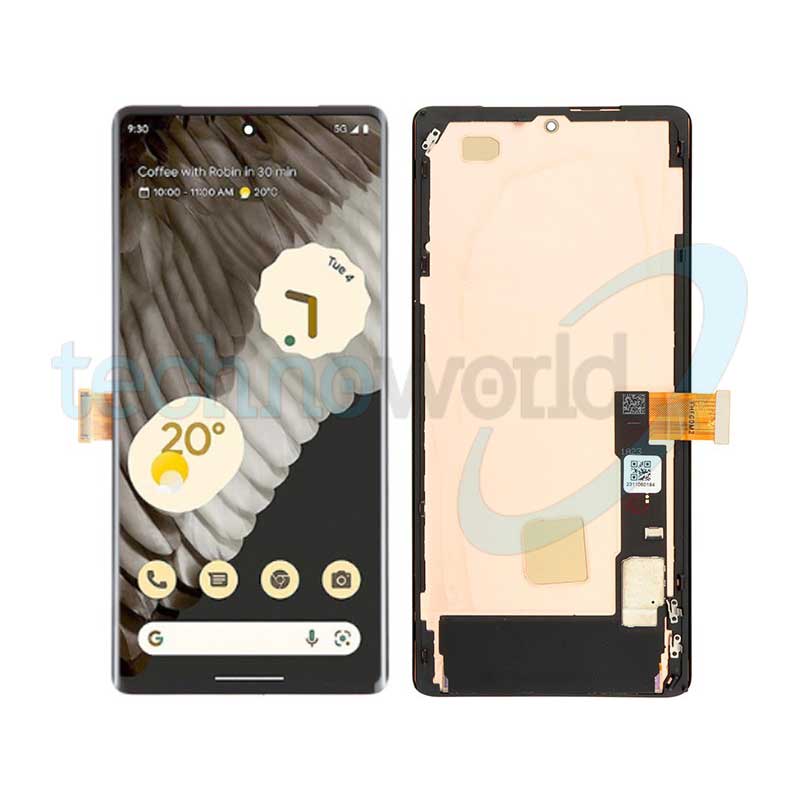 Display Google Pixel 7 Pro Nero con Frame