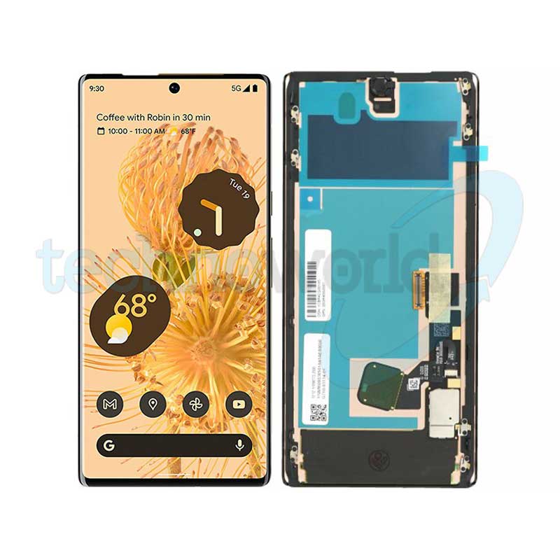 Display Ori. Google Pixel 6 Pro Nero con Frame