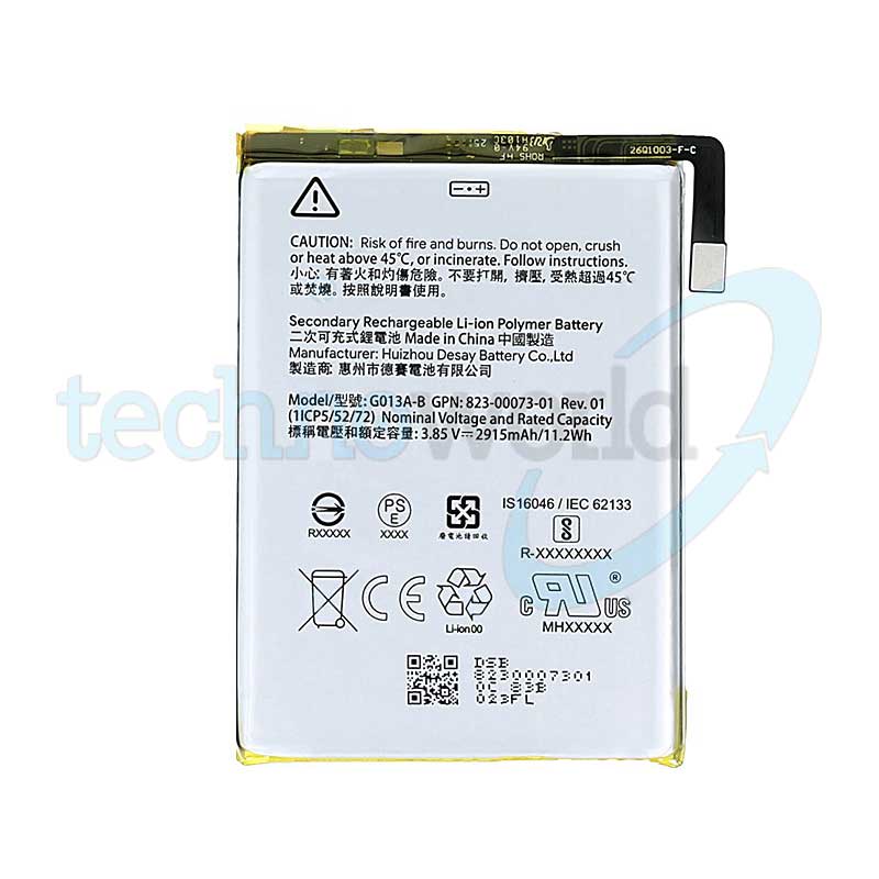 Batteria Google Pixel 3
