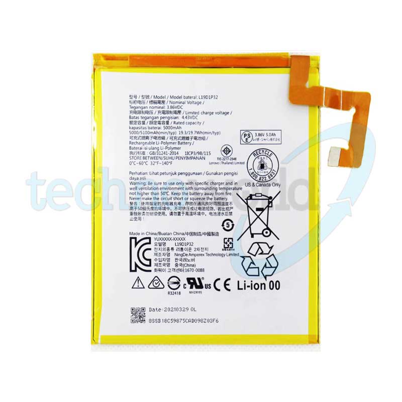 Batteria Lenovo M10 Plus 2Gen X606
