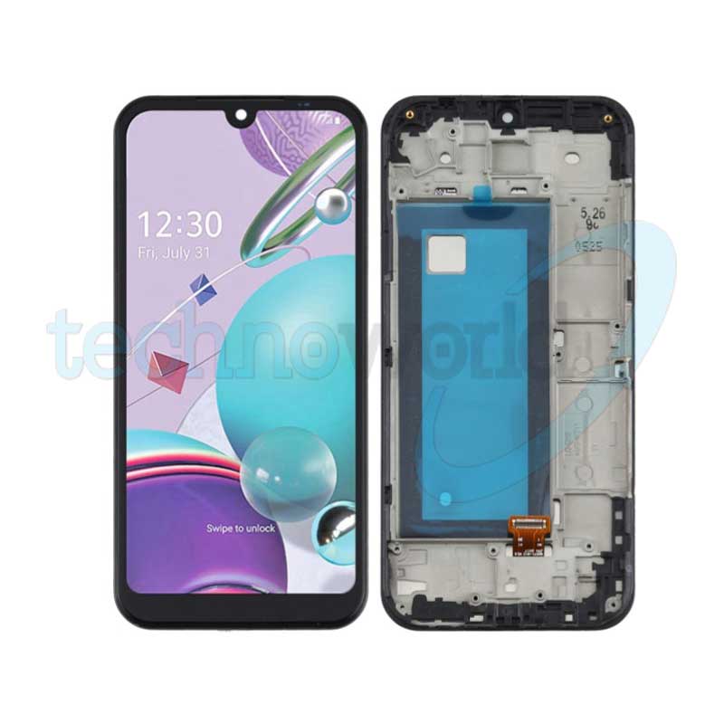 Display LG K31 Nero con Frame