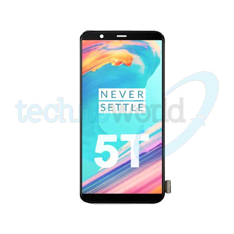 Display OnePlus 5T Nero - Disassembled